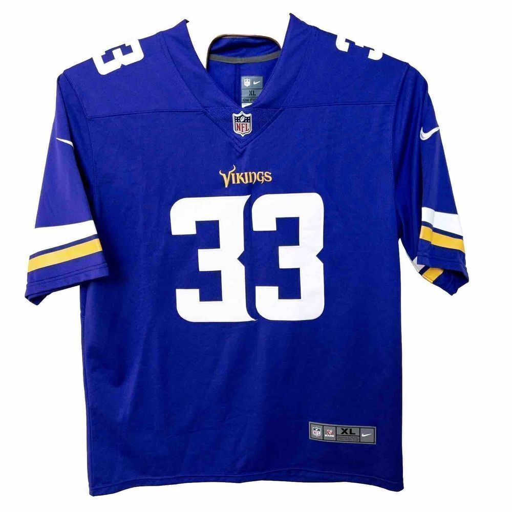 Nike On Field Stitched Minnesota‎ Vikings Dalvin Cook Mens XL